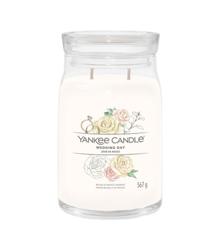 Yankee Candle Wedding Day signature svíčka velká 567 g
