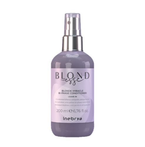 Inebrya BLONDESSE Blonde Miracle Bi-Phase Conditioner dvoufázový kondicionér 200 ml