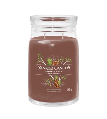 Yankee Candle Praline & Birch signature svíčka velká 567 g