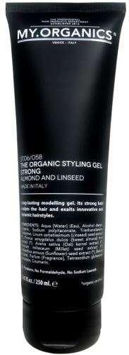 MY.ORGANICS The Organic Styling Gel Strong Almond And Linseed 250ml