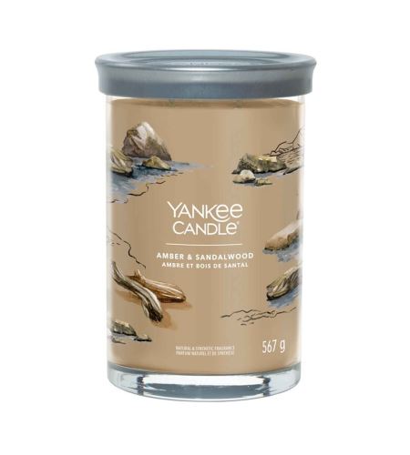 Yankee Candle Amber & Sandalwood signature tumbler velký 567g