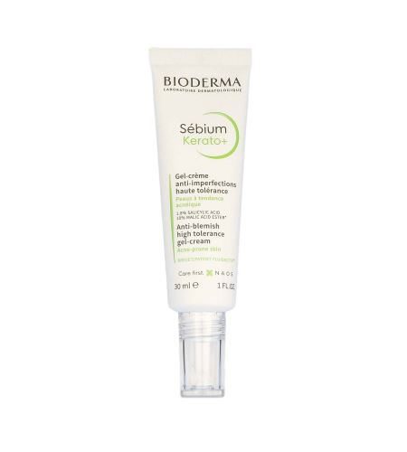 Bioderma Sébium Kerato+ gelový krém proti nedokonalostem aknózní pleti 30 ml