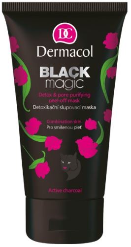 Dermacol Black Magic čistící slupovací pleťová maska 150 ml