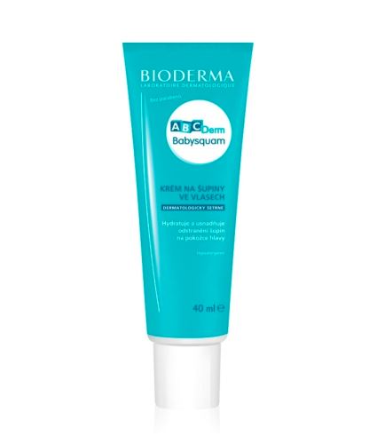 Bioderma ABCDerm BabySquam krém na šupiny ve vlasech pro děti 40 ml