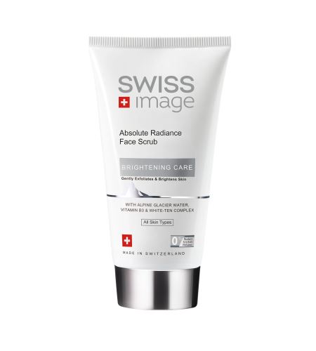 Swiss Image Brightening Care Absolute Radiance Face Scrub jemný exfoliační, rozjasňující peeling 150 ml