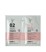 PURING 02 Smoothing Discipline Shampoo + Mask vzorek 10+10 ml