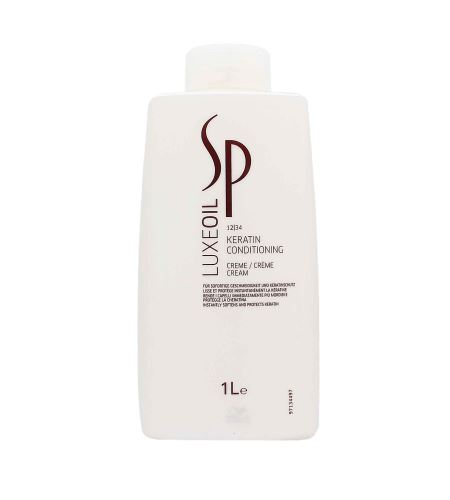 Wella Professionals SP Luxeoil Keratin Conditioning Cream kondicionér s keratinem pro poškozené vlasy