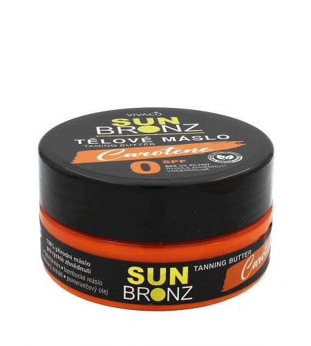 Vivaco Sun Bronz Carotene tělové máslo SPF 0 150 ml