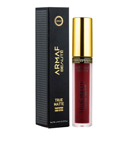 Armaf Beauté True Matte Transferproof Liq Lipstick matná tekutá rtěnka 4 ml