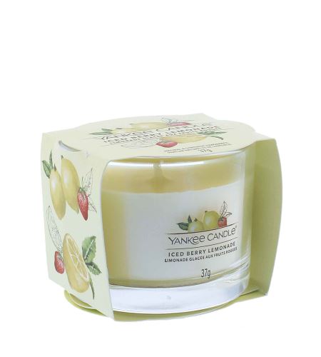 Yankee Candle Iced Berry Lemonade  votivní svíčka ve skle 37 g