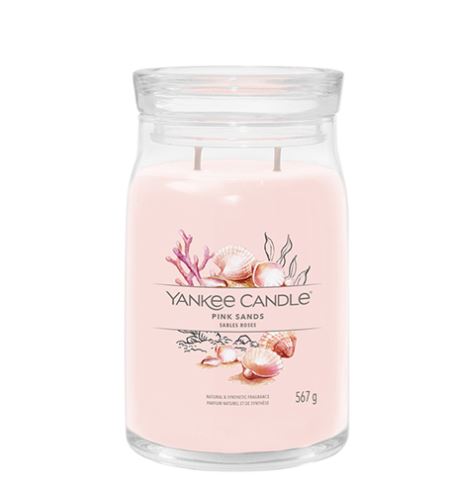 Yankee Candle Pink Sands signature svíčka velká 567 g