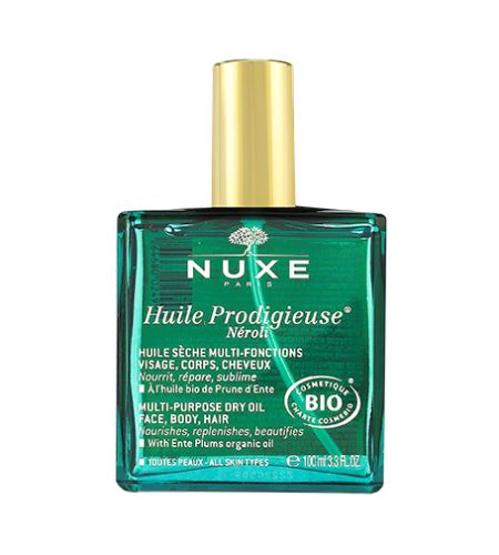 Nuxe Bio Huile Prodigieuse Néroli multifunkční suchý olej na obličej tělo a vlasy 100 ml