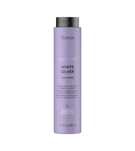 Lakme Teknia White Silver Shampoo neutralizační šampon pro blond, melírované a bílé vlasy