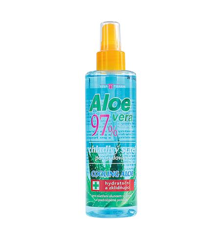 VivaPharm Aloe Vera 97% chladivý sprej po opalování 200 ml