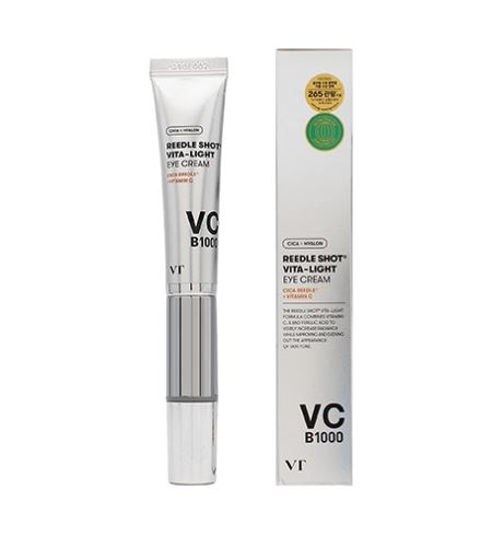 VT Cosmetics Reedle Shot Vita-Light Eye Cream rozjasňující oční krém s mikrojehličkami 15 ml