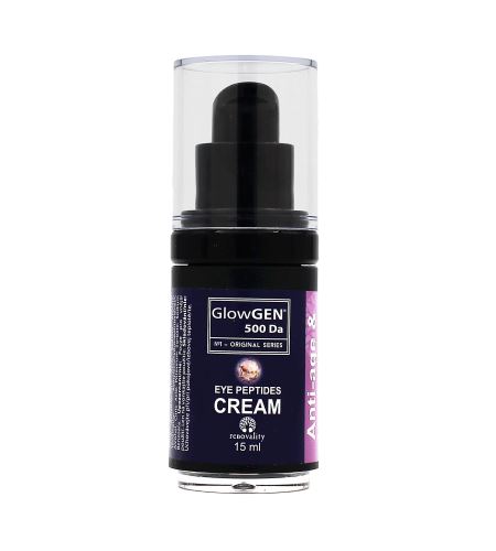 Renovality GlowGEN 500 Da Eye Peptides Cream oční krém s peptidy 15 ml