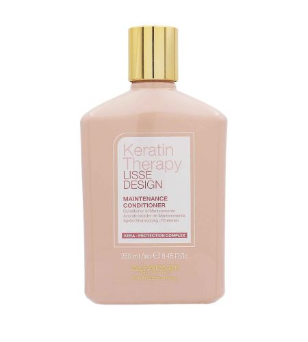 Alfaparf Milano Keratin Therapy Lisse Design jemný kondicionér pro lesk a hebkost vlasů 250 ml