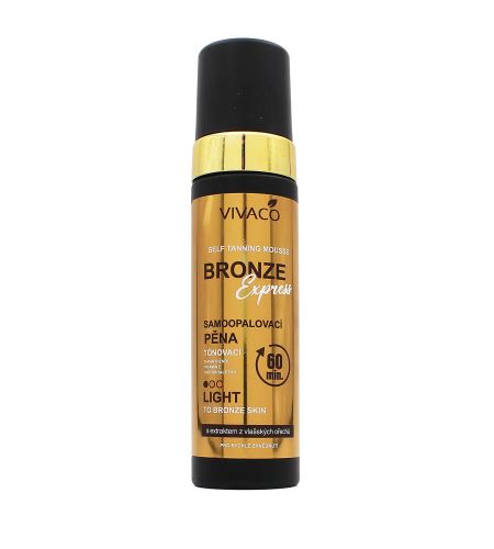 Vivaco Bronze Express Light samoopalovací pěna 200 ml