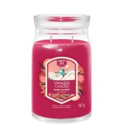 Yankee Candle Santa On Skis Signature vonná svíčka 567 g
