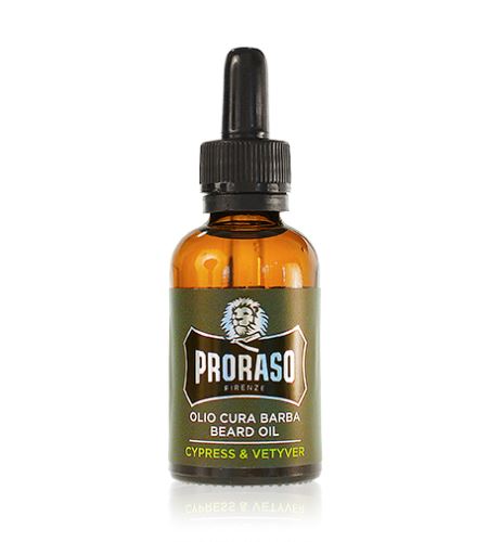 PRORASO Cypress & Vetyver olej na vousy 30 ml