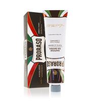 PRORASO Blue mýdlo na holení s hydratačním účinkem v tubě 150 ml (1)