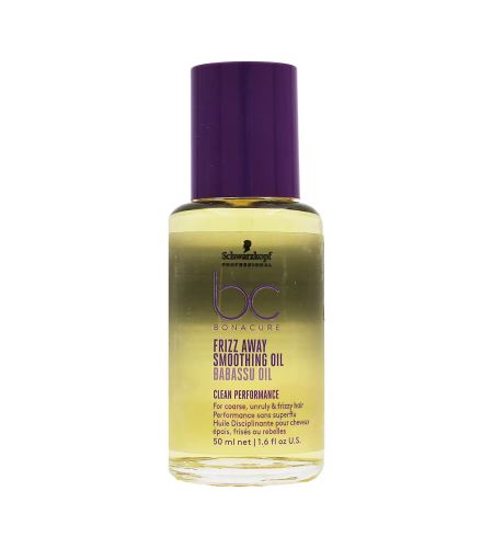 Schwarzkopf Professional BC Frizz Away Smoothing Oil olej pro nepoddajné a krepaté vlasy 50 ml
