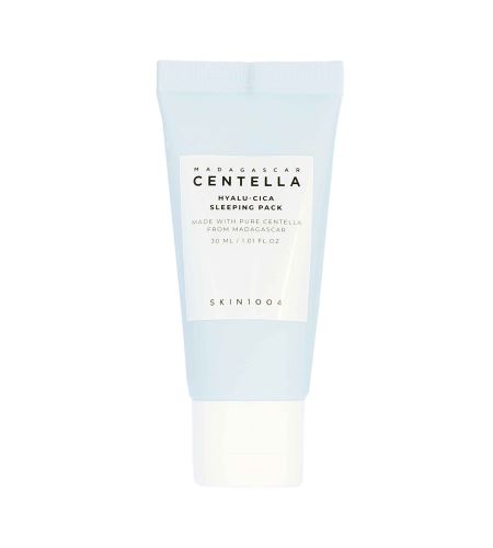 SKIN1004 Madagascar Centella Hyalu-Cica Sleeping Pack zdokonalující a hydratační maska na noc pro vypnutí pleti 30 ml
