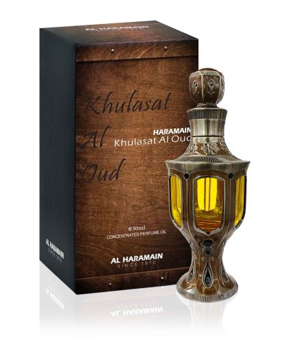 Al Haramain Khulasat Al Oud parfémovaný olej pro muže 30 ml