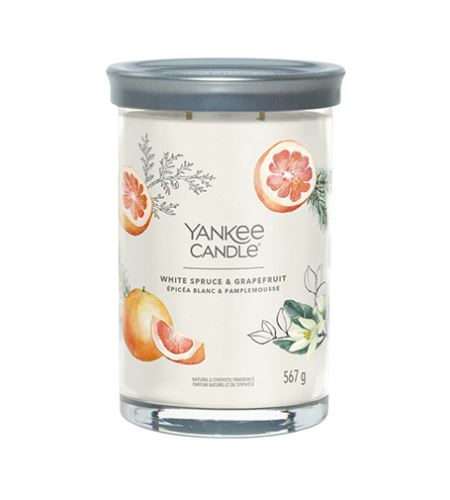 Yankee Candle White Spruce & Grapefruit signature tumbler velký 567 g