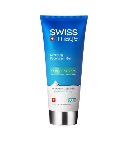 Swiss Image Essential Care Mattifying Face Wash Gel čisticí gel pro kombinovanou až mastnou pleť 200 ml