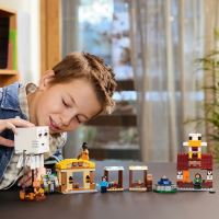 LEGO® Minecraft® 21273 Balón v podobě ďasa a útok na vesnici (1)