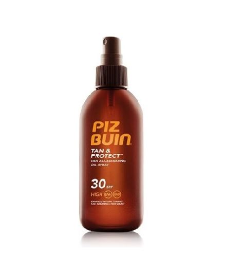Piz Buin Tan & Protect ochranný olej urychlující opalování SPF 30 150 ml