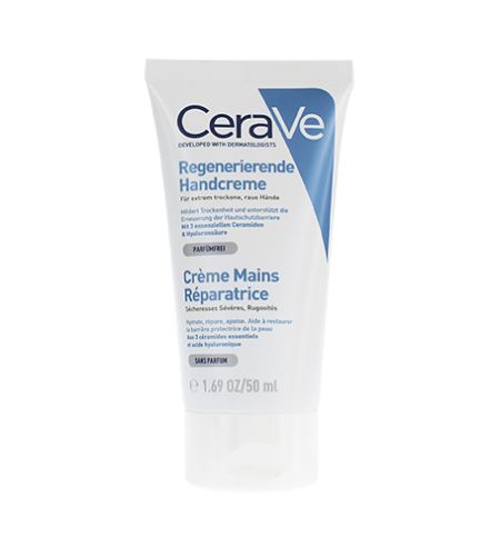 CeraVe Reparative Hand Cream obnovující krém pro extrémně suchou a drsnou pokožku rukou 50 ml