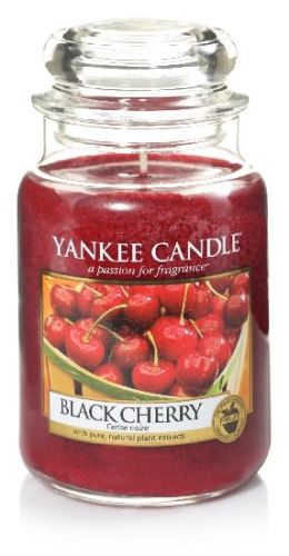 Yankee Candle Black Cherry vonná svíčka 623 g